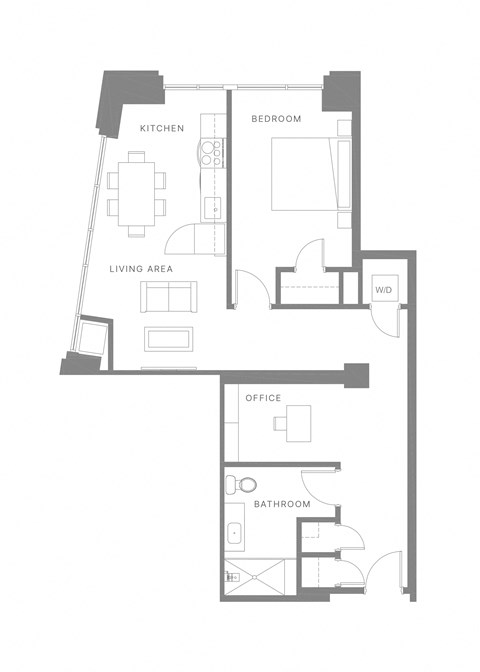 900 North 9th Street Studio-4 Beds Apartment for Rent - Photo Gallery 57